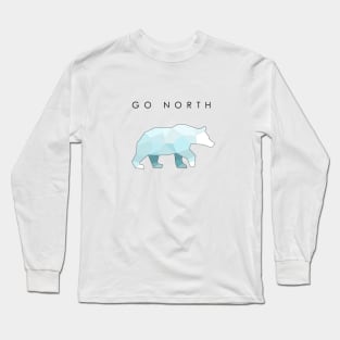 Go North - Polar bear (light) Long Sleeve T-Shirt